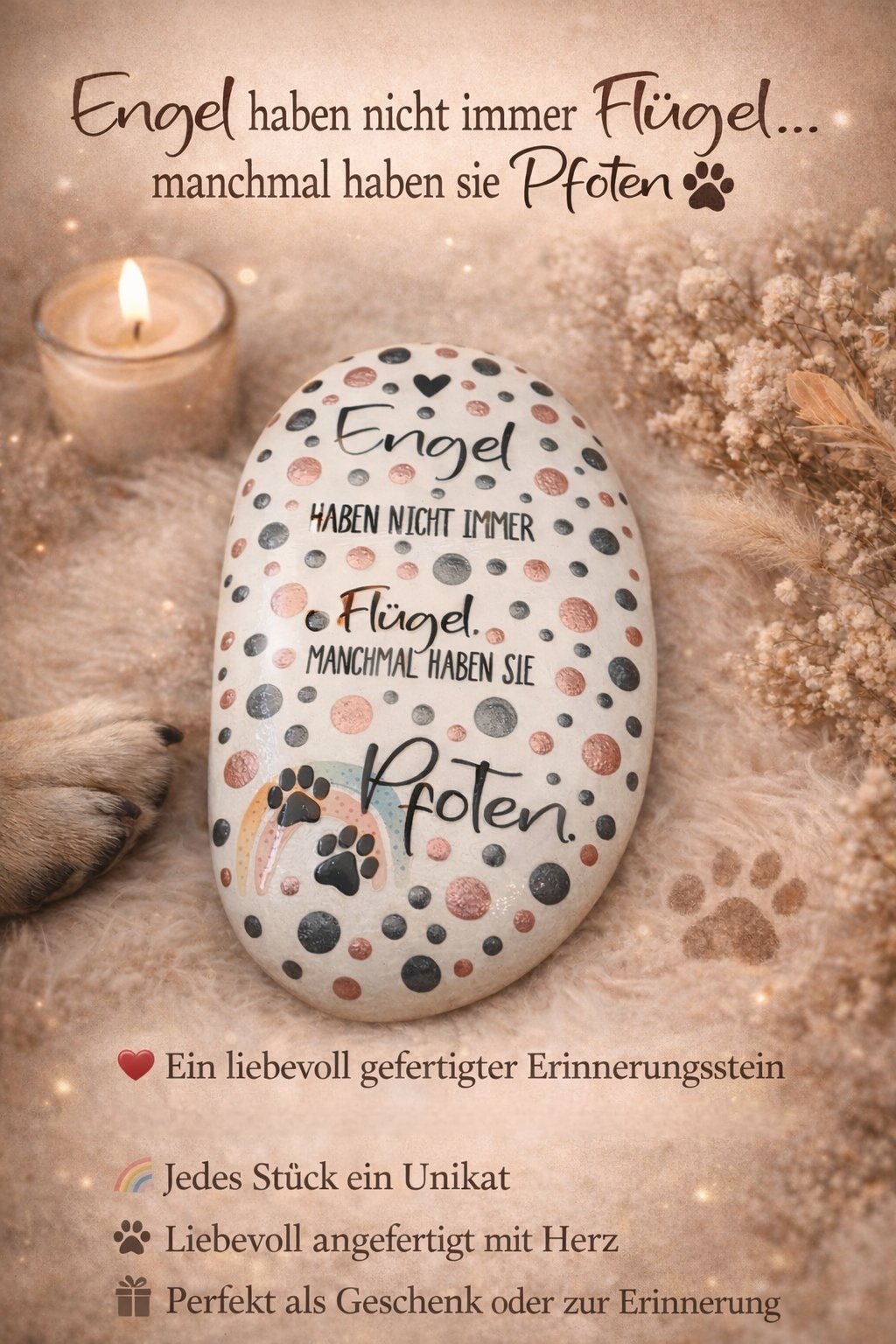 Gedenksteine für dein Haustier