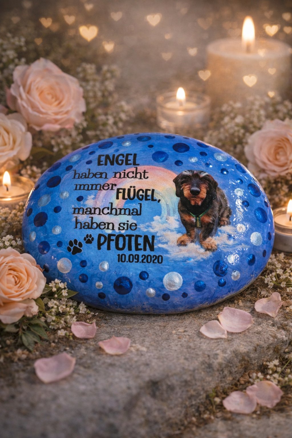 Personalisierte Steine