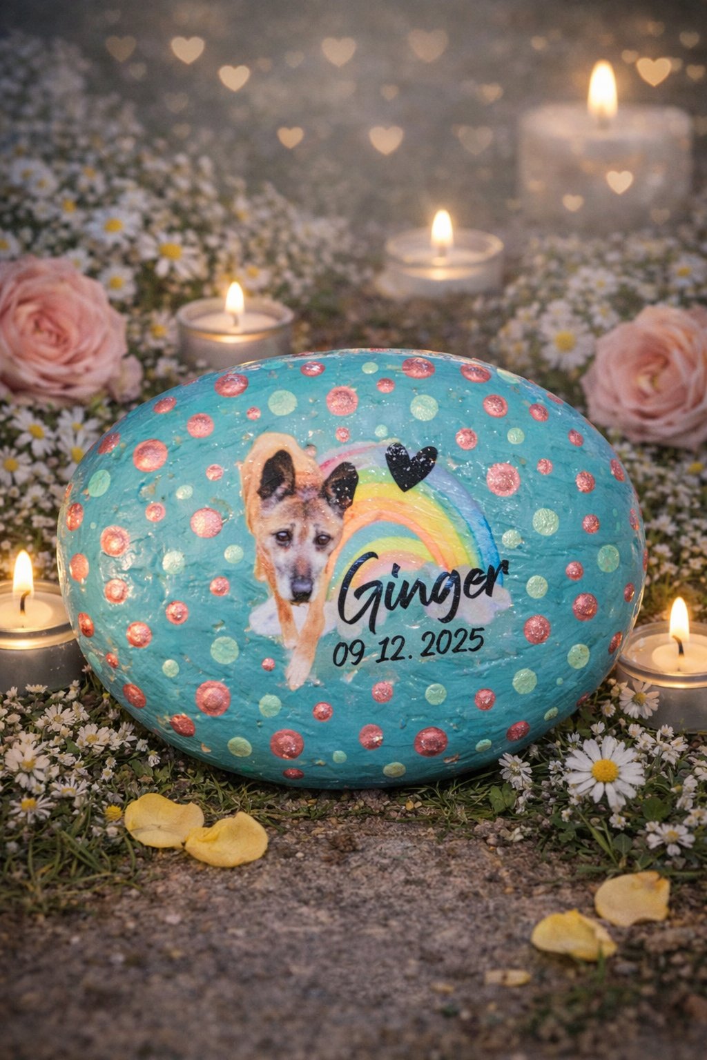 Personalisierte Steine