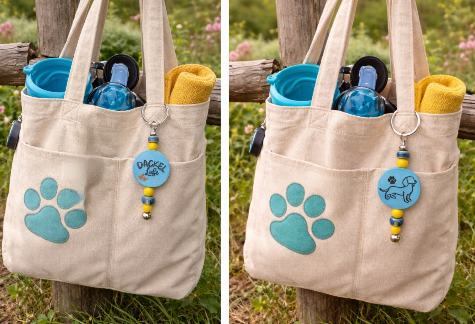 Taschenanhänger für Tierfreunde