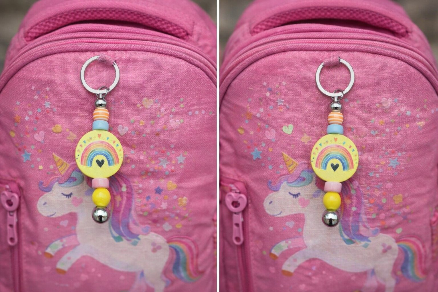 Taschenanhänger Regenbogen