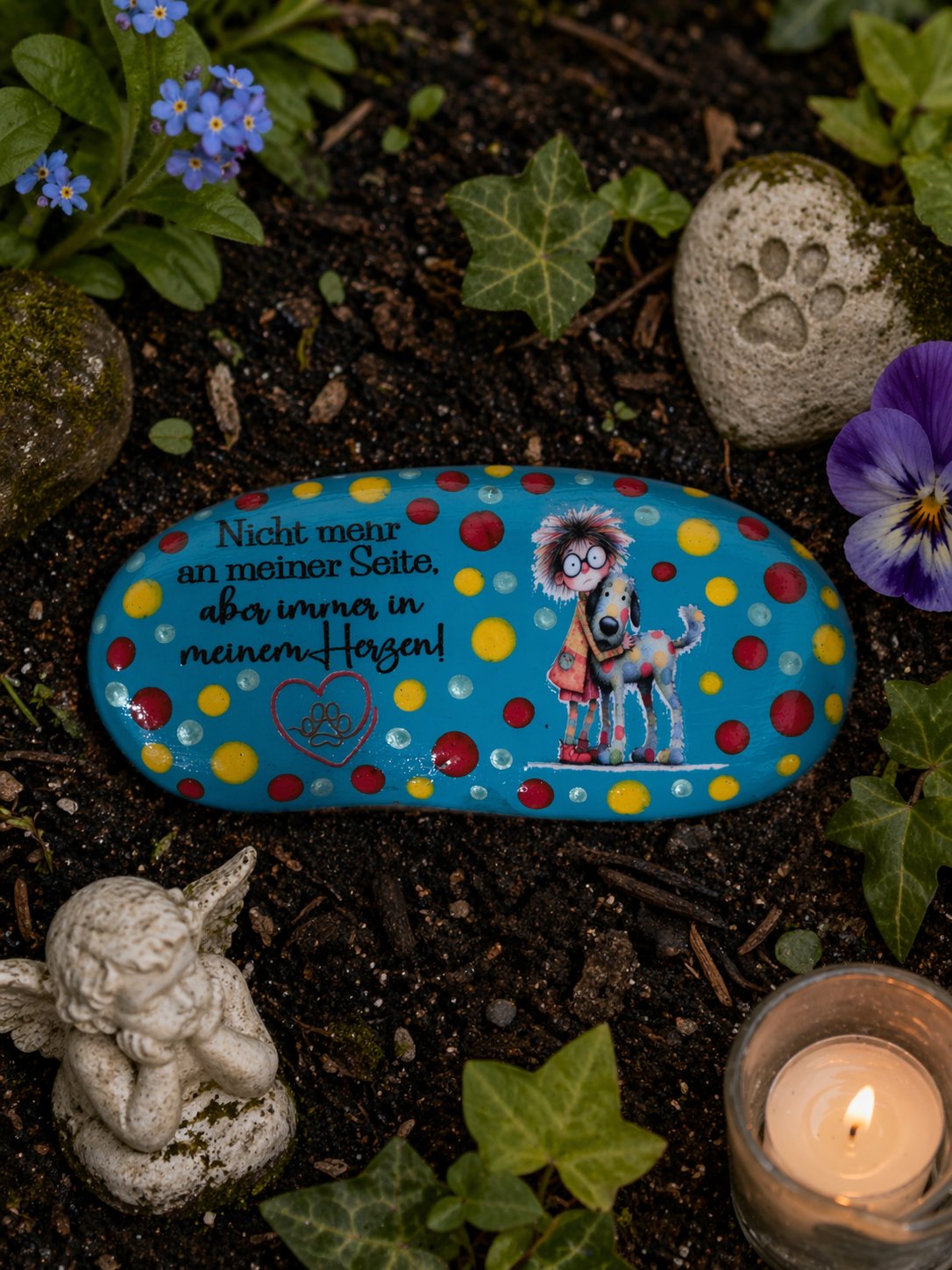 Gedenksteine für dein Haustier