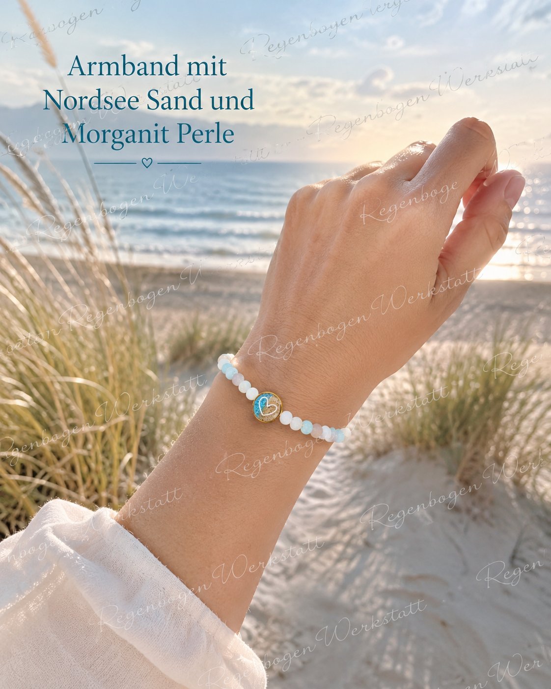 Edelstein und Resin Armbänder