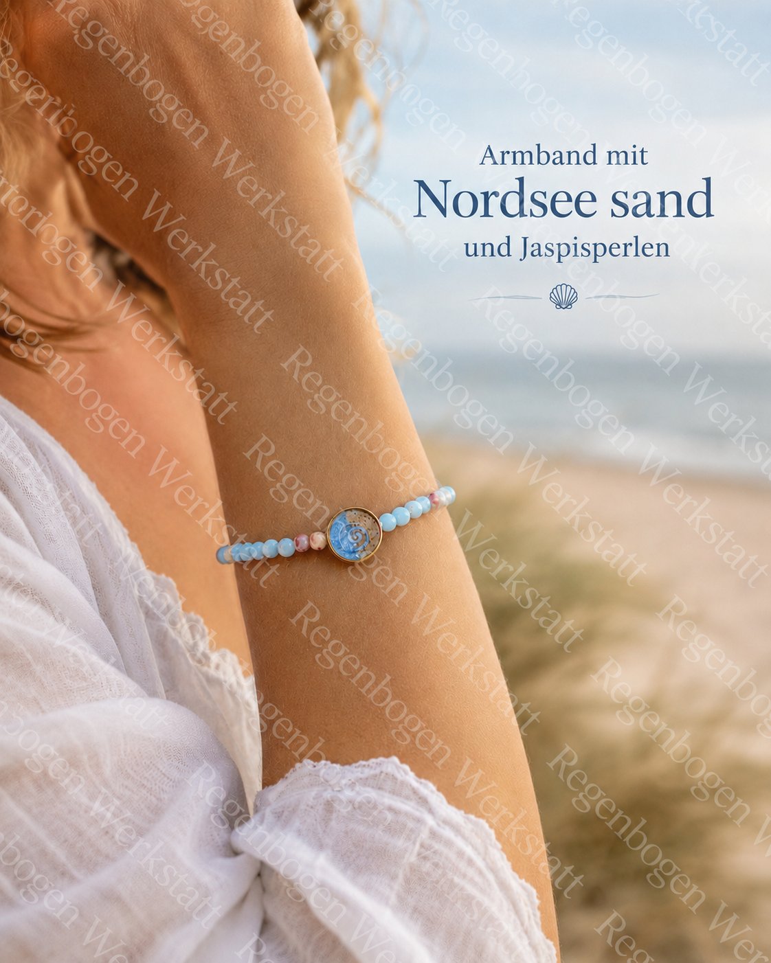 Edelstein und Resin Armbänder