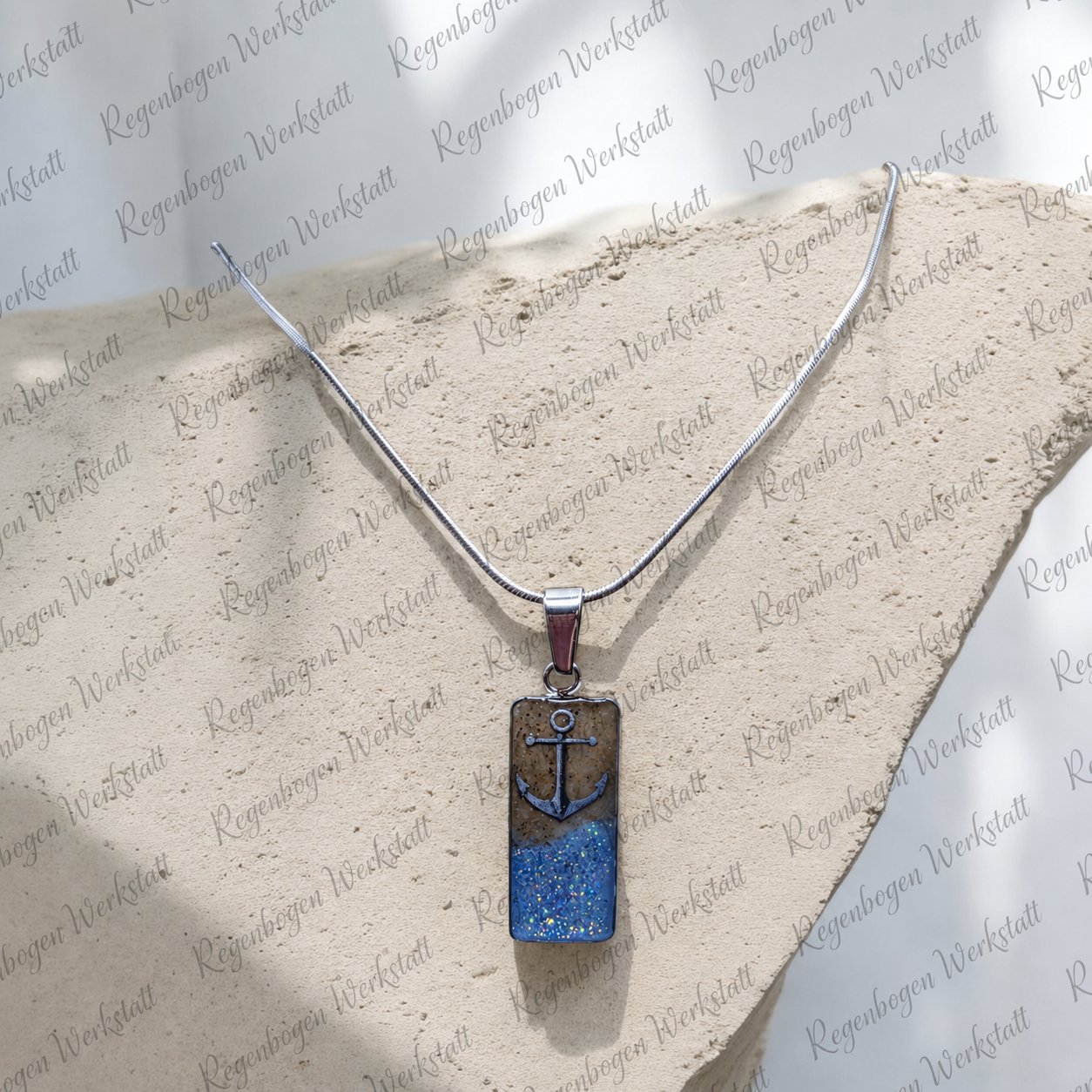 Schmuck mit Resin und Nordsee Sand